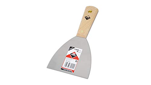 rubi-esp-tula-inox-100-mm-70912-hoja-de-acero-inoxidable-y-mango-de-madera-para- image 2