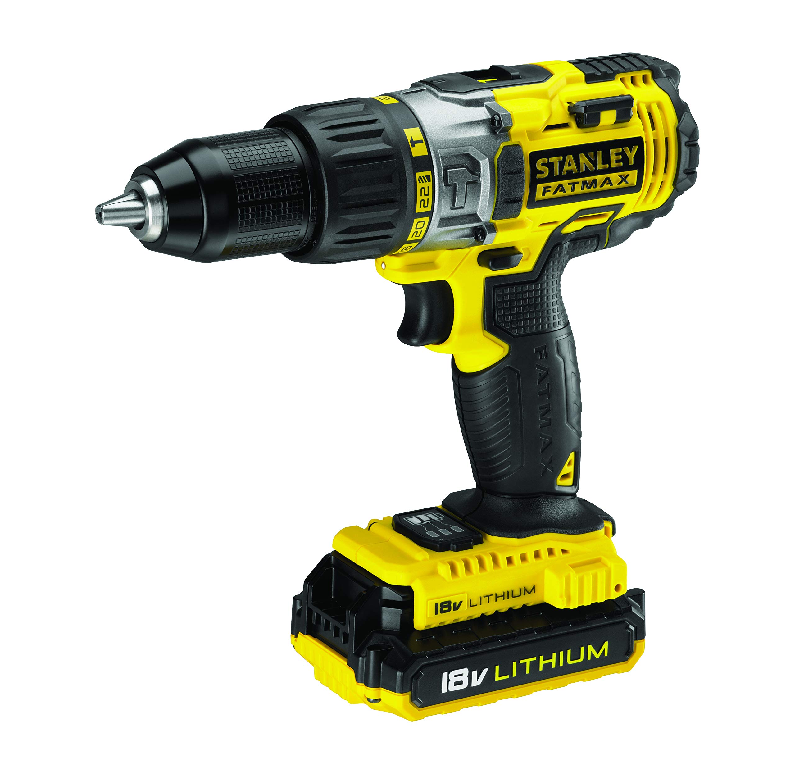 stanley-fatmax-fmc626c2k-qw-taladro-percutor-18v-25-500-ipm-portabrocas-13-mm-2- image 2