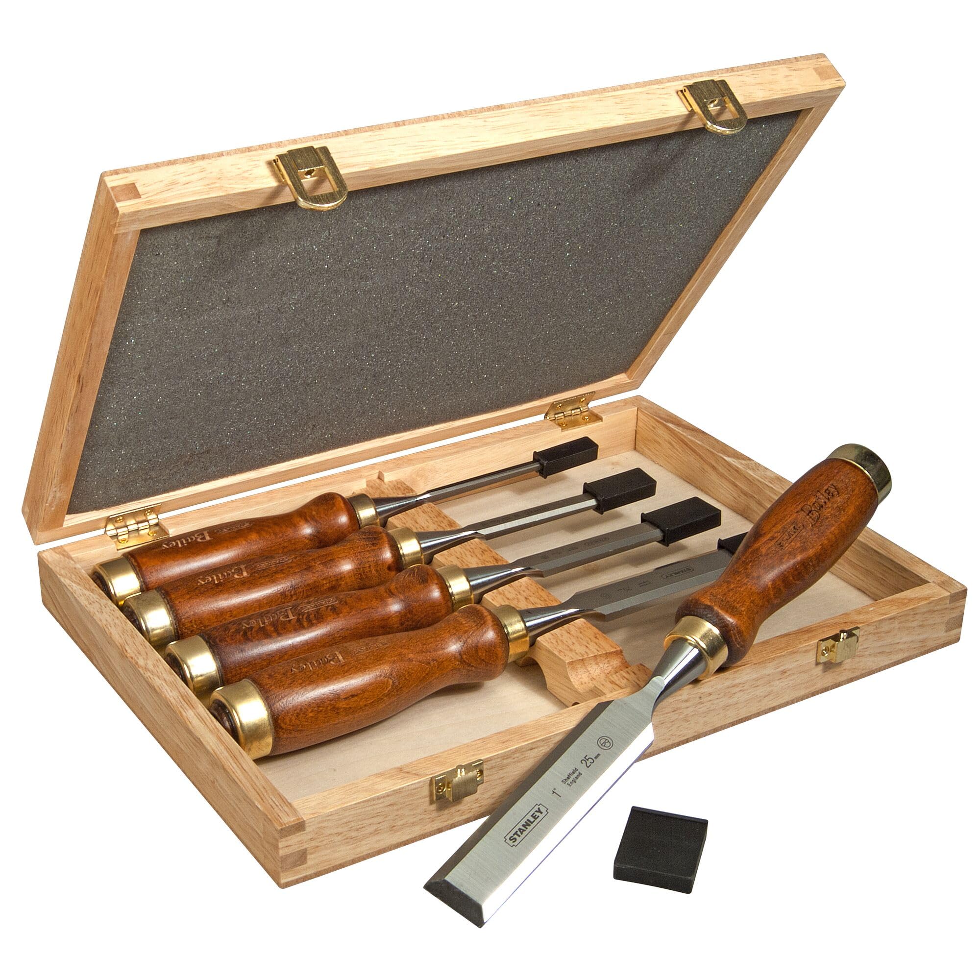stanley-bailey-juego-de-5-cinceles-madera-6-25-mm-con-estuche-2-16-217 image 1