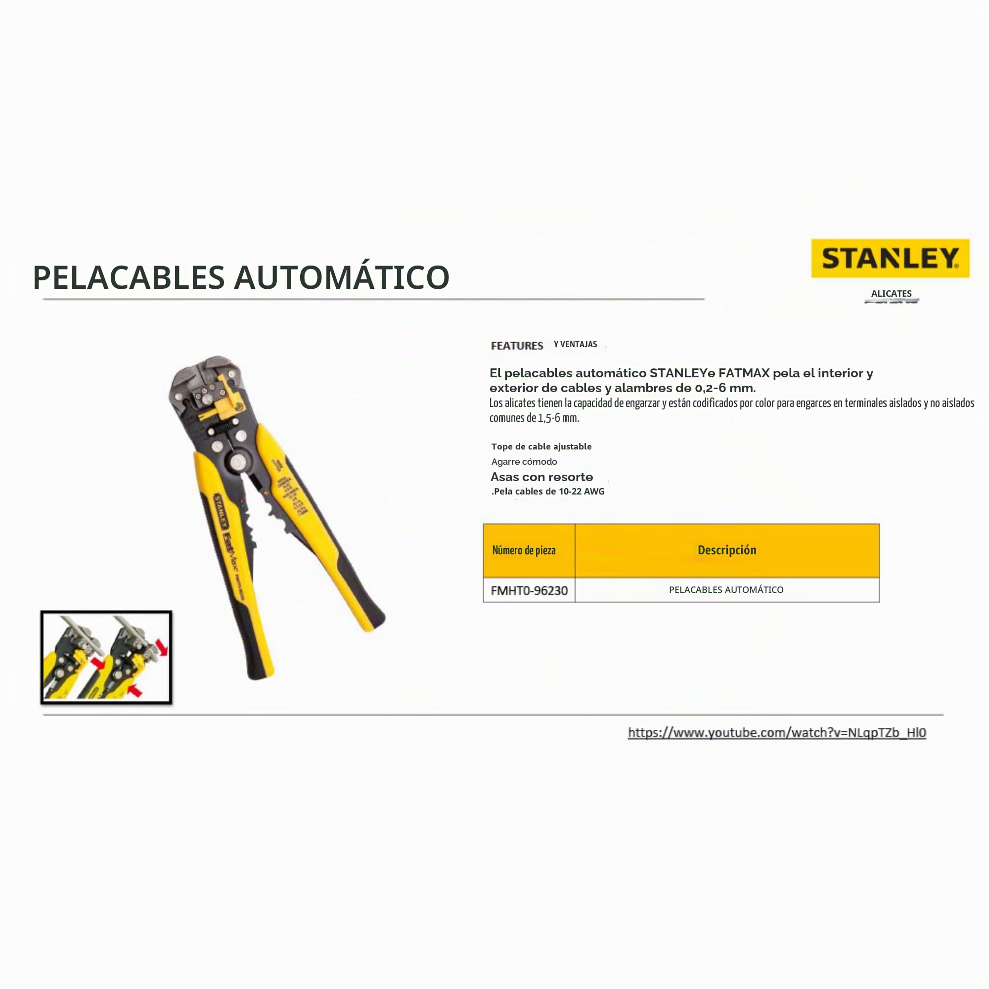 stanley-fmht0-96230-alicate-pelacables-autom-tico-10-22-awg-acero-forjado-cromad image 5