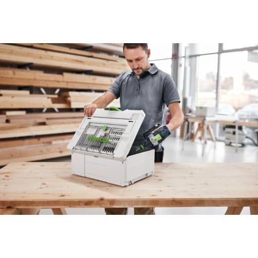 festool-systainer-sys3-df-m-187-malet-n-organizador-con-tapa-transparente-y-divi image 7