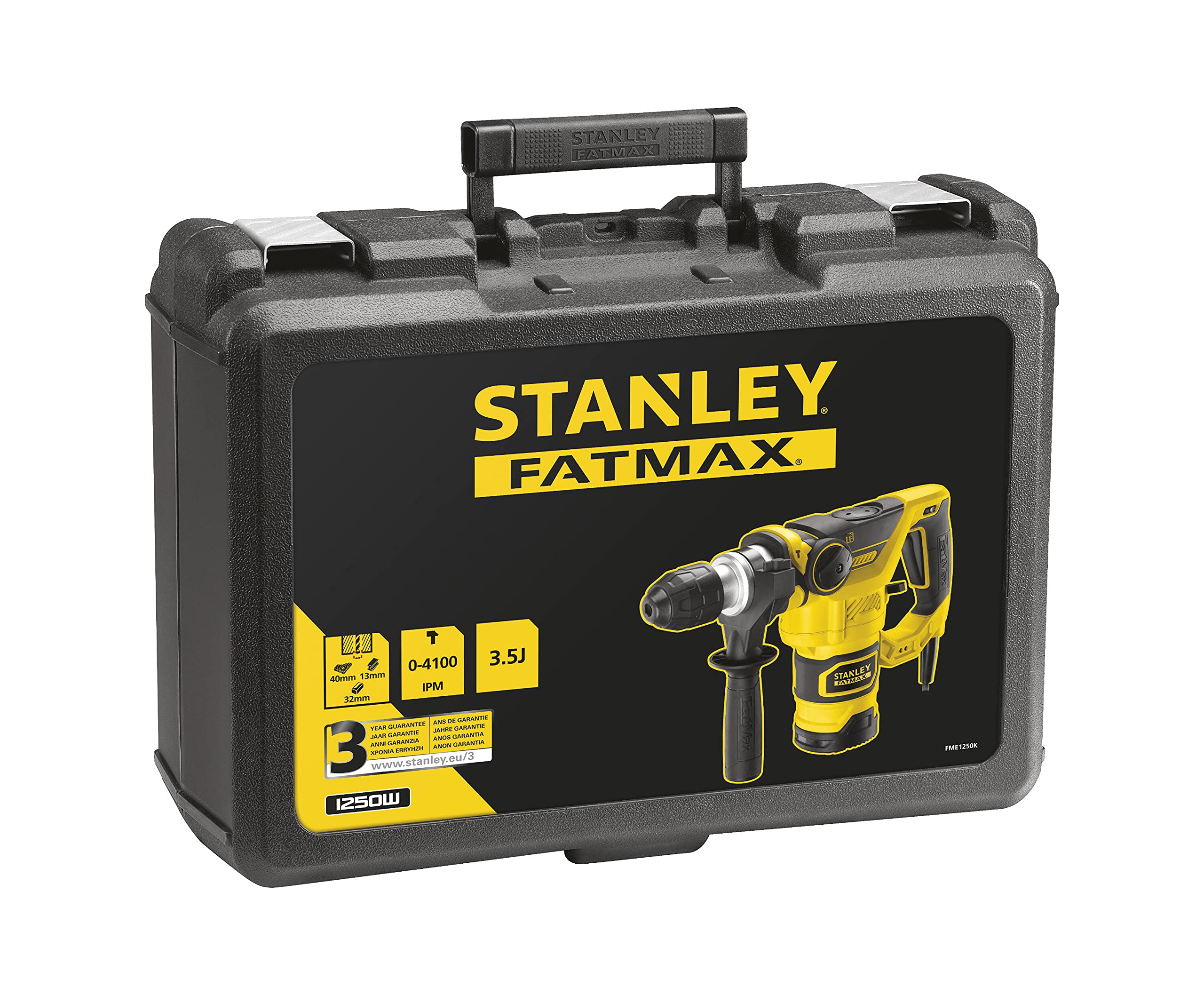stanley-fatmax-fme1250k-qs-martillo-percutor-sds-plus-1250w-3-5j image 7