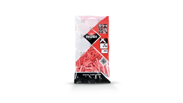rubi-2396-cu-as-niveladoras-alicatado-5-mm-rojas-250-unidades image 1