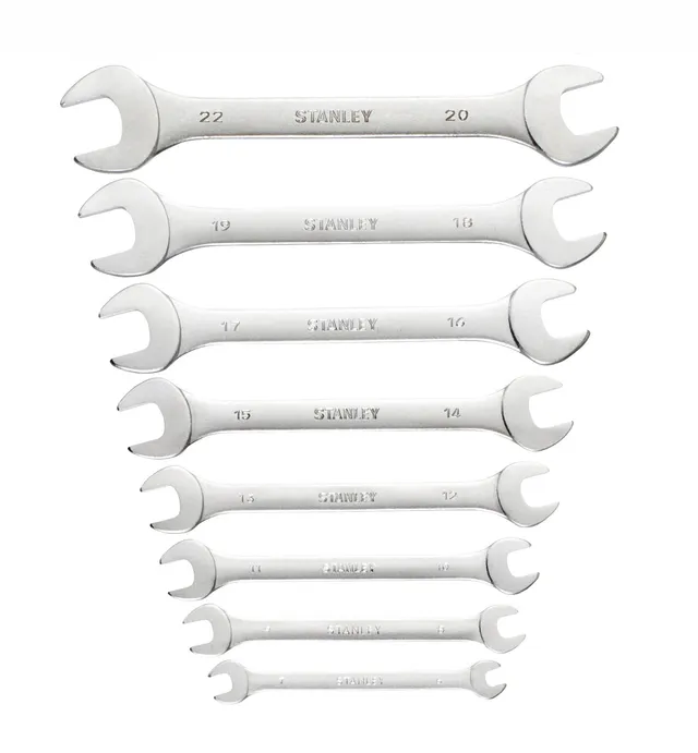 stanley-1-95-768-juego-de-8-llaves-fijas-6x7-a-20x22-mm image 1