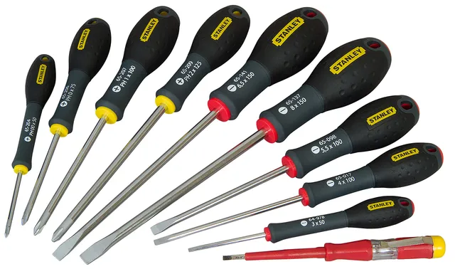 stanley-fatmax-juego-de-destornilladores-10-piezas-plana-y-phillips-0-65-439 image 1