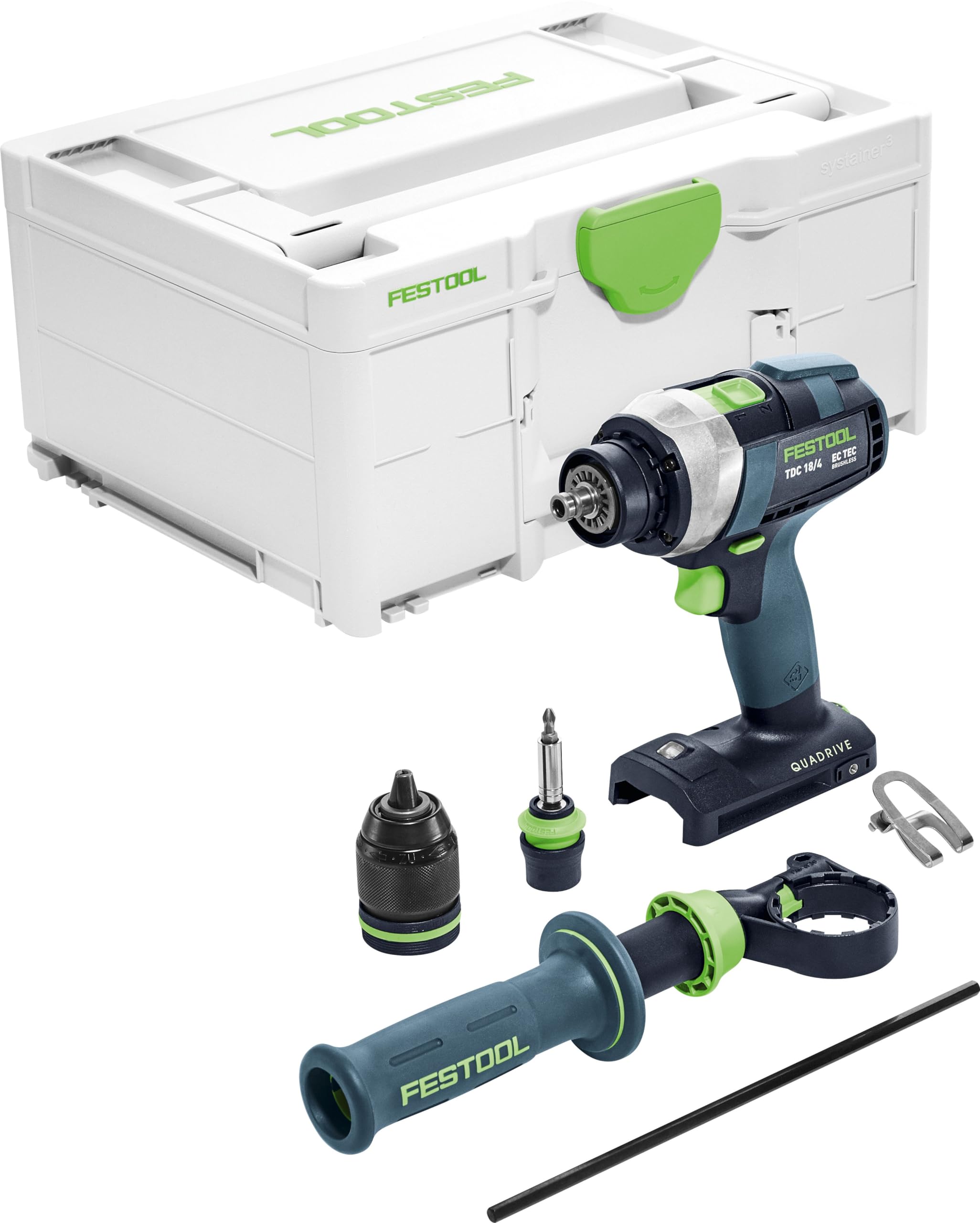 festool-tdc-18-4-i-basic-taladro-atornillador-quadrive-18v-sin-escobillas image 1