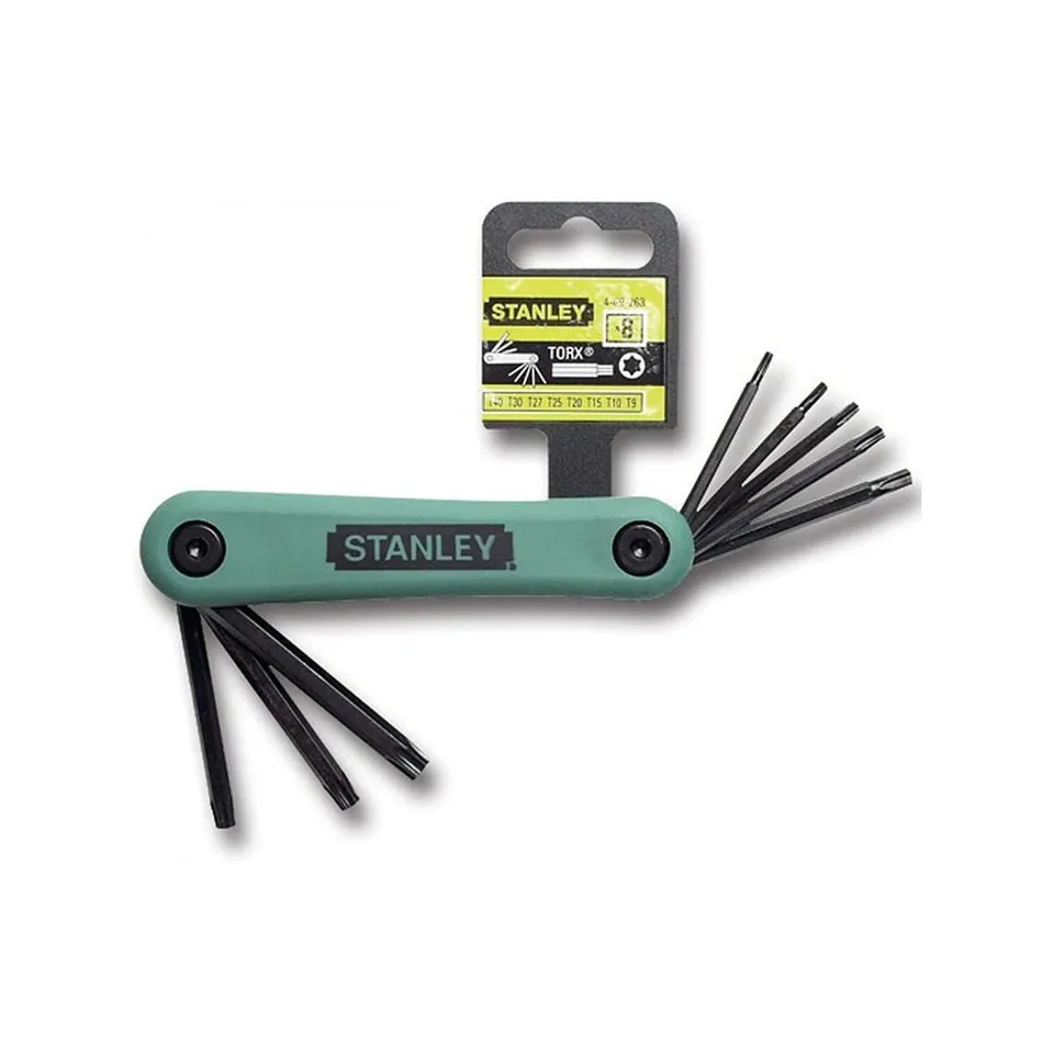 stanley-4-69-263-juego-de-8-llaves-torx-t9-t40-tipo-navaja image 1