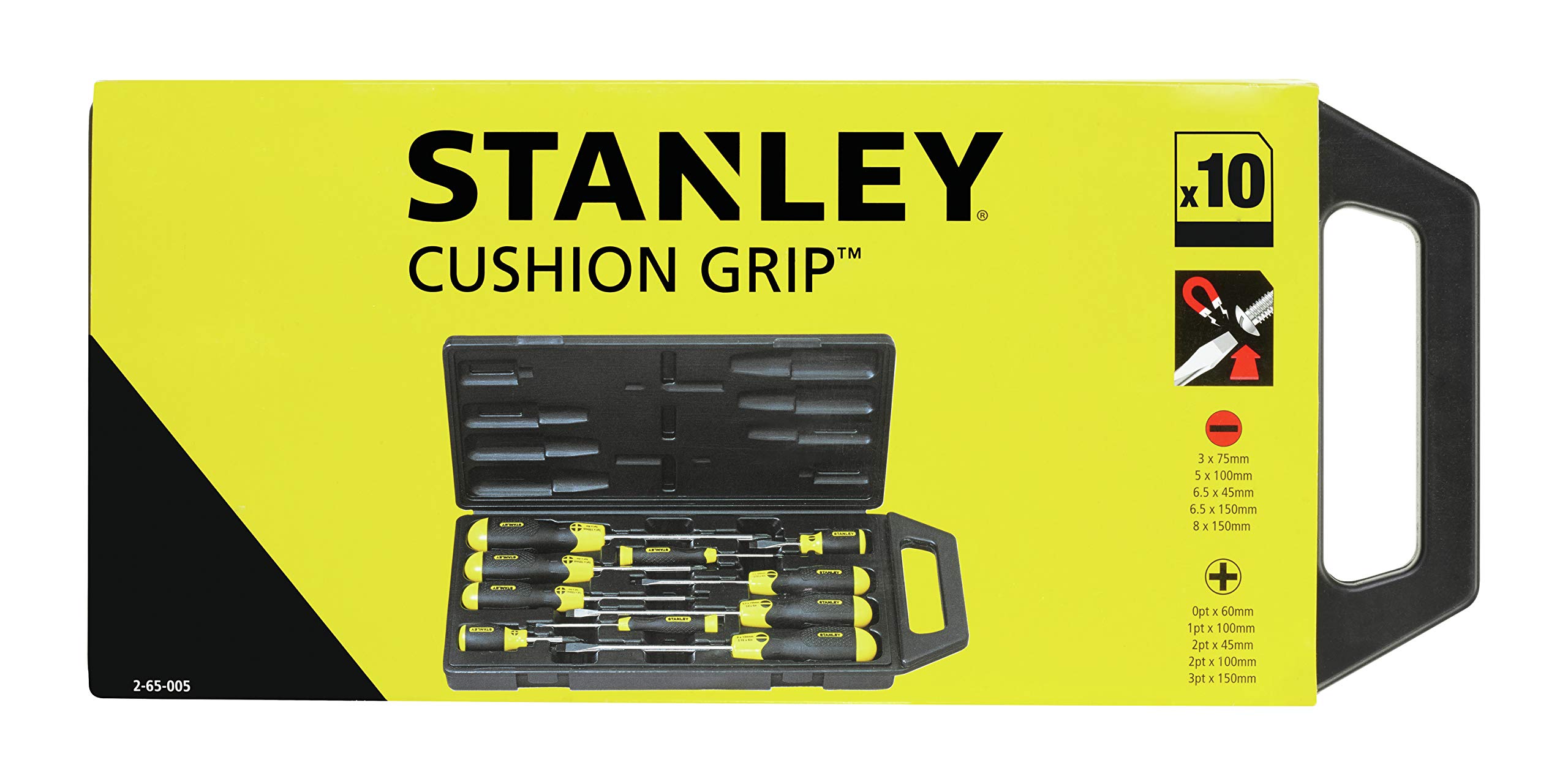 stanley-cushion-grip-juego-de-10-destornilladores-planos-y-phillips-2-65-005 image 5