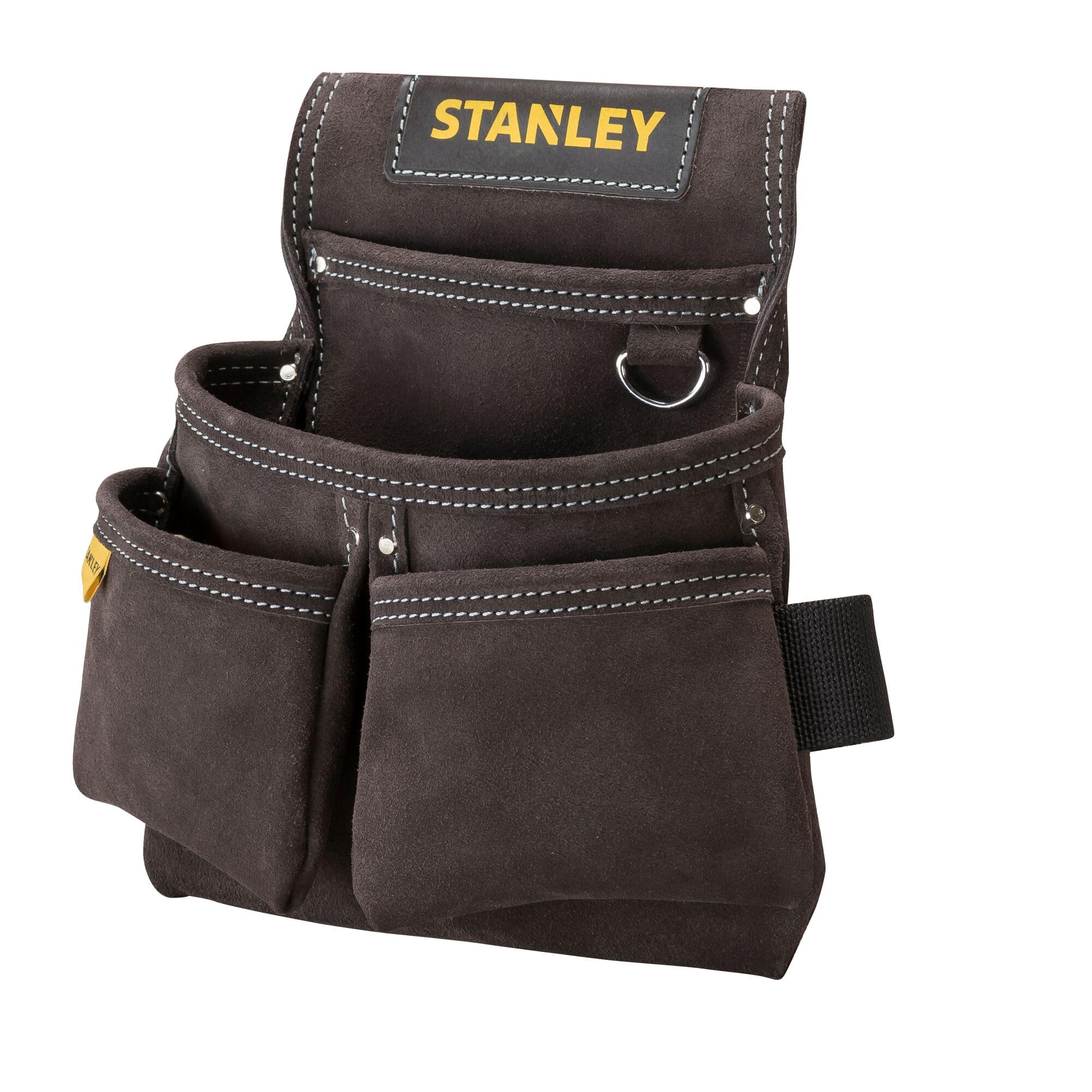 stanley-bolsa-portaherramientas-de-cuero-4-bolsillos-soporte-para-flex-metro-30x image 2
