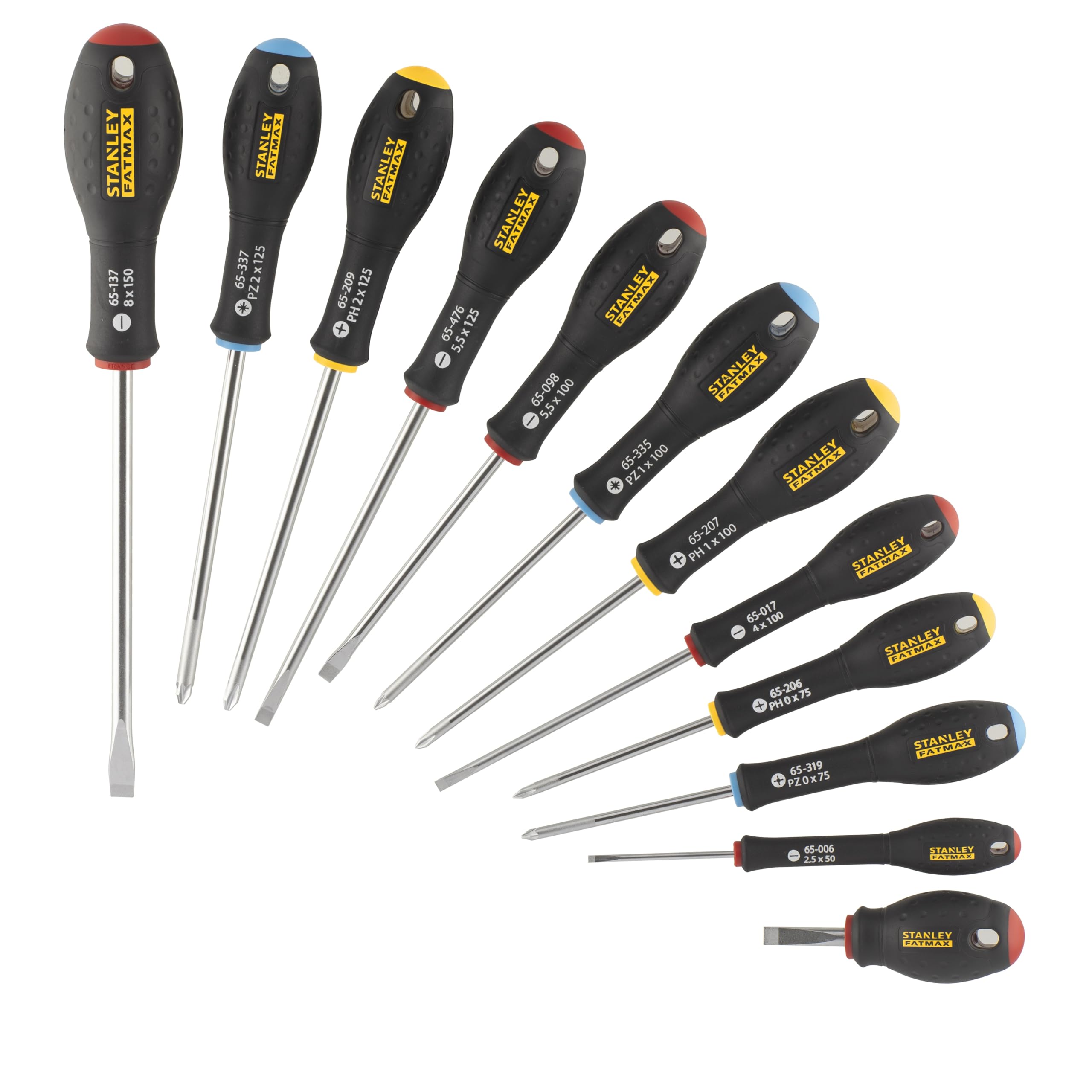 stanley-0-65-426-juego-12-destornilladores-fatmax-plano-pozidriv-phillips image 2