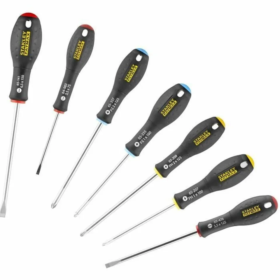 stanley-fatmax-0-65-438-juego-7-destornilladores-planos-y-phillips image 1