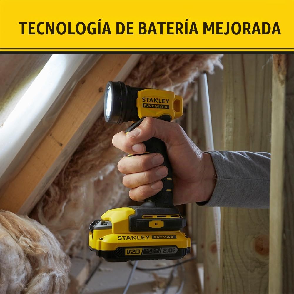 stanley-fatmax-sfmcl020b-xj-linterna-led-v20-li-ion-18v-sin-cargador-ni-bater-a image 3