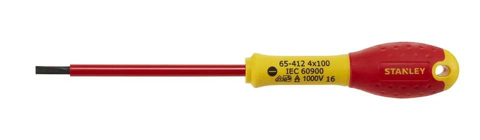 stanley-destornillador-aislado-vde-1000v-fatmax-plano-4x100-mm image 1
