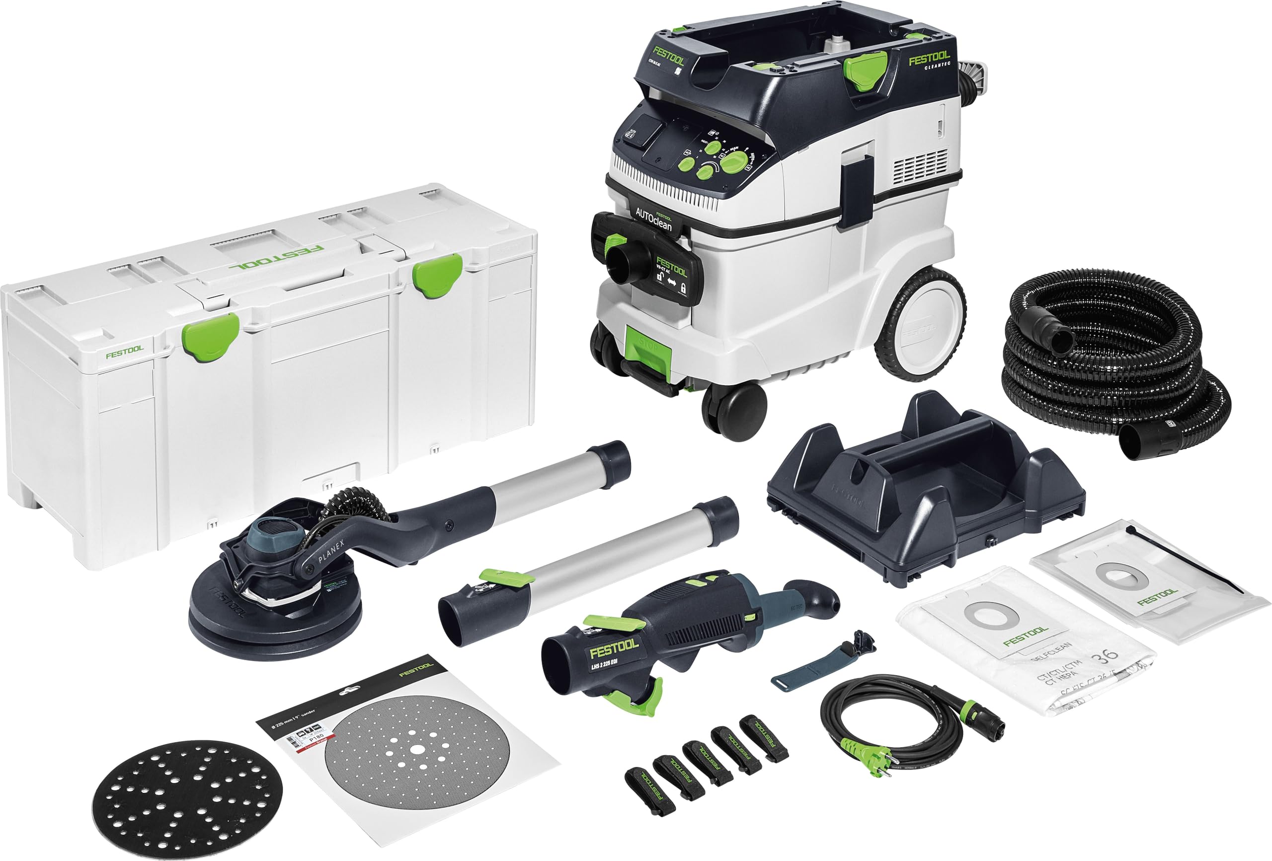 festool-lijadora-de-pared-lhs-2-225-eqi-plus-planex-con-luz-led-y-motor-ec image 7