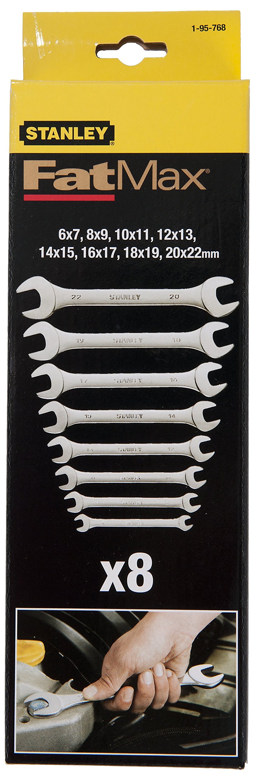 stanley-1-95-768-juego-de-8-llaves-fijas-6x7-a-20x22-mm image 2