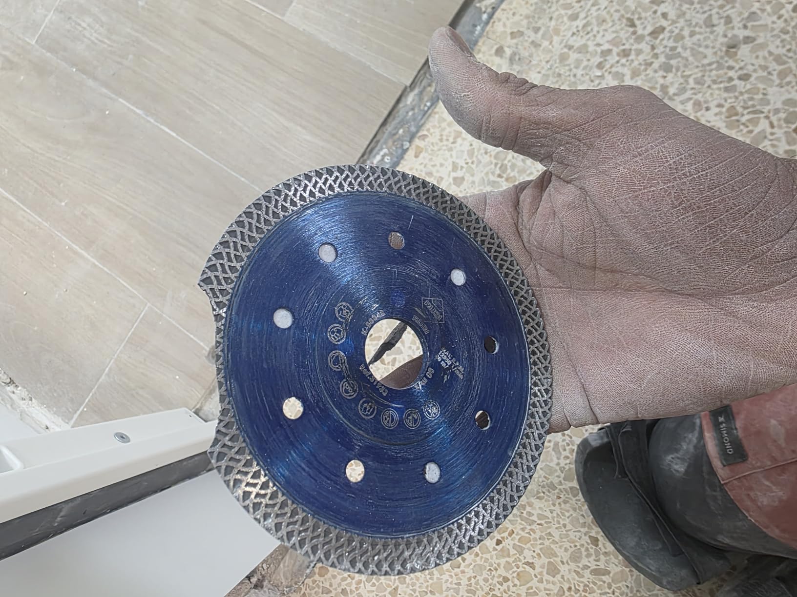 Perfecto para porcelánico duro