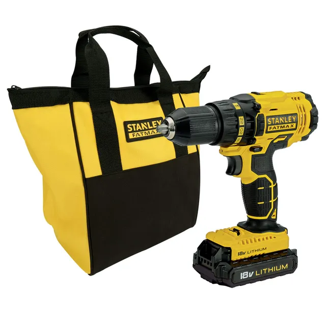 stanley-fatmax-fmc601c2s-qw-taladro-atornillador-18v-47-nm-con-2-bater-as-de-lit image 1