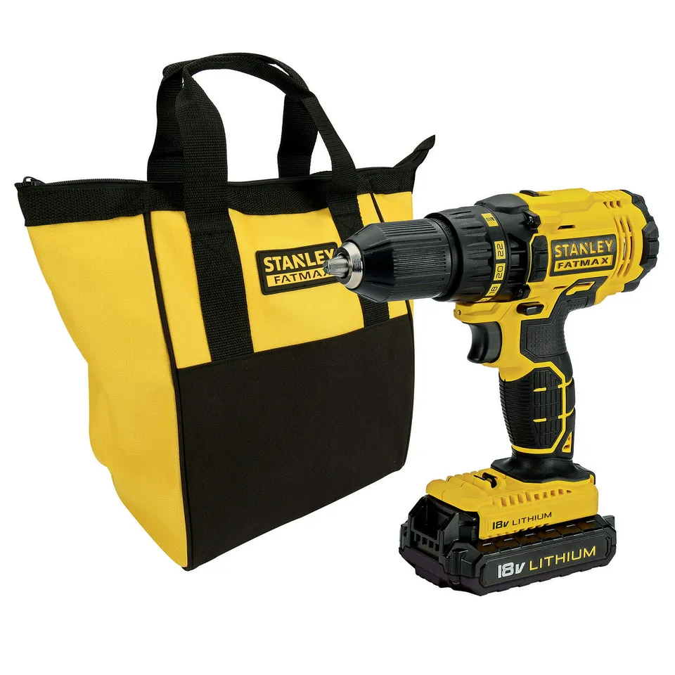 stanley-fatmax-fmc601c2s-qw-taladro-atornillador-18v-47-nm-con-2-bater-as-de-lit image 1