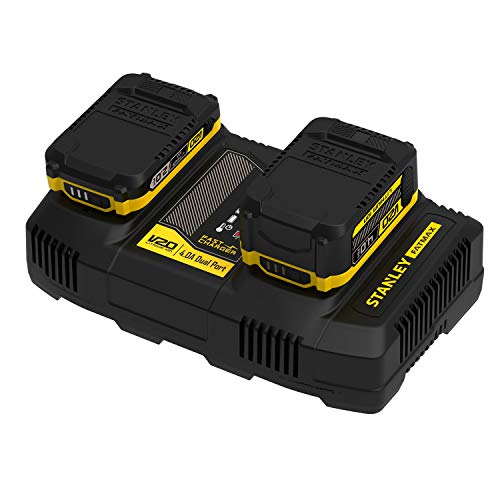 stanley-fatmax-sfmcb24-qw-cargador-doble-v20-li-ion-18v-2-x-4a image 8