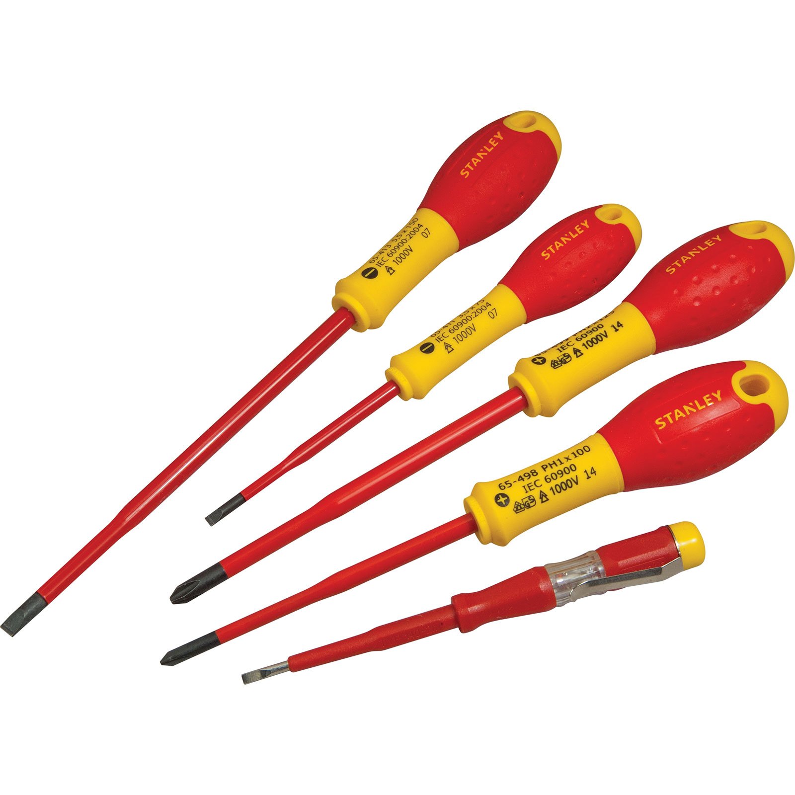 stanley-xtht0-62692-juego-5-destornilladores-fatmax-vde-con-punta-reducida-y-tes image 2