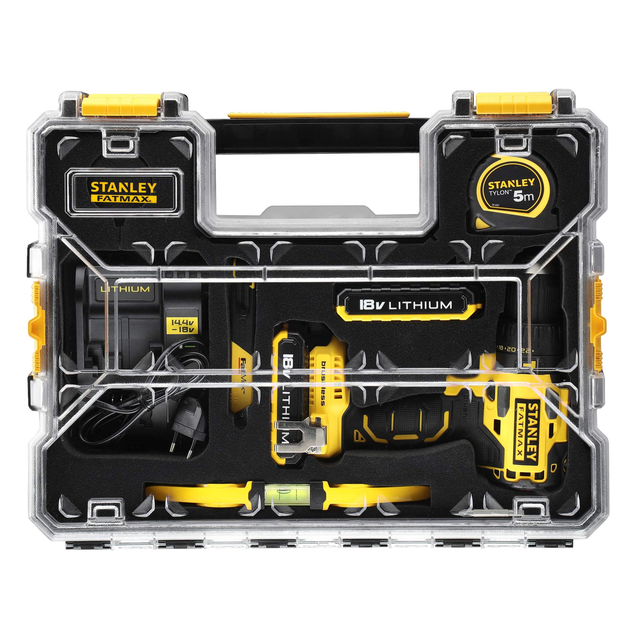 stanley-fatmax-fmck627d2h3-qw-taladro-percutor-brushless-18v-30-600-ipm-con-2-ba image 2