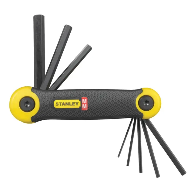 stanley-juego-de-8-llaves-hexagonales-plegables-m-tricas image 1