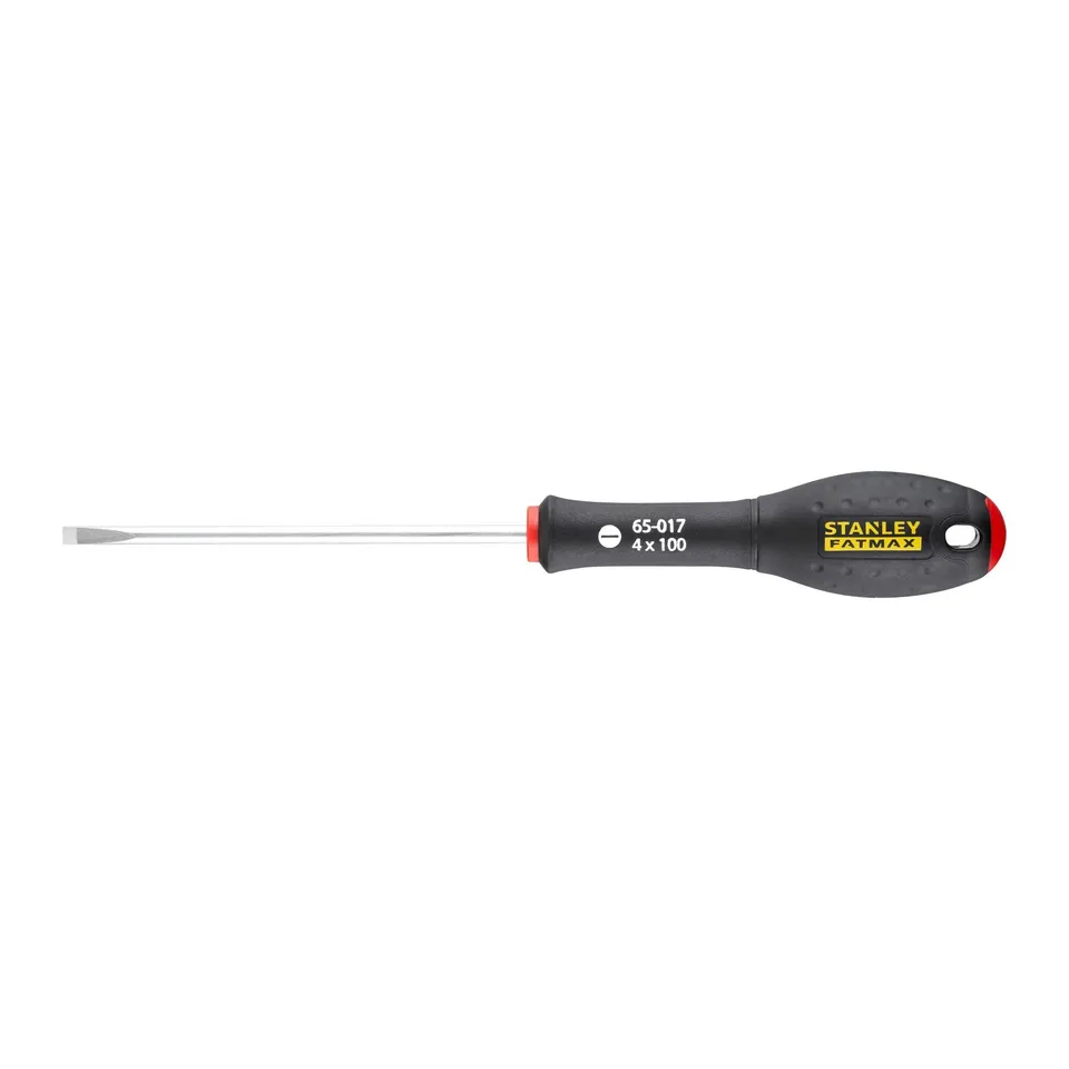 stanley-0-65-017-destornillador-plano-fatmax-electricista-4-x-100-mm image 1