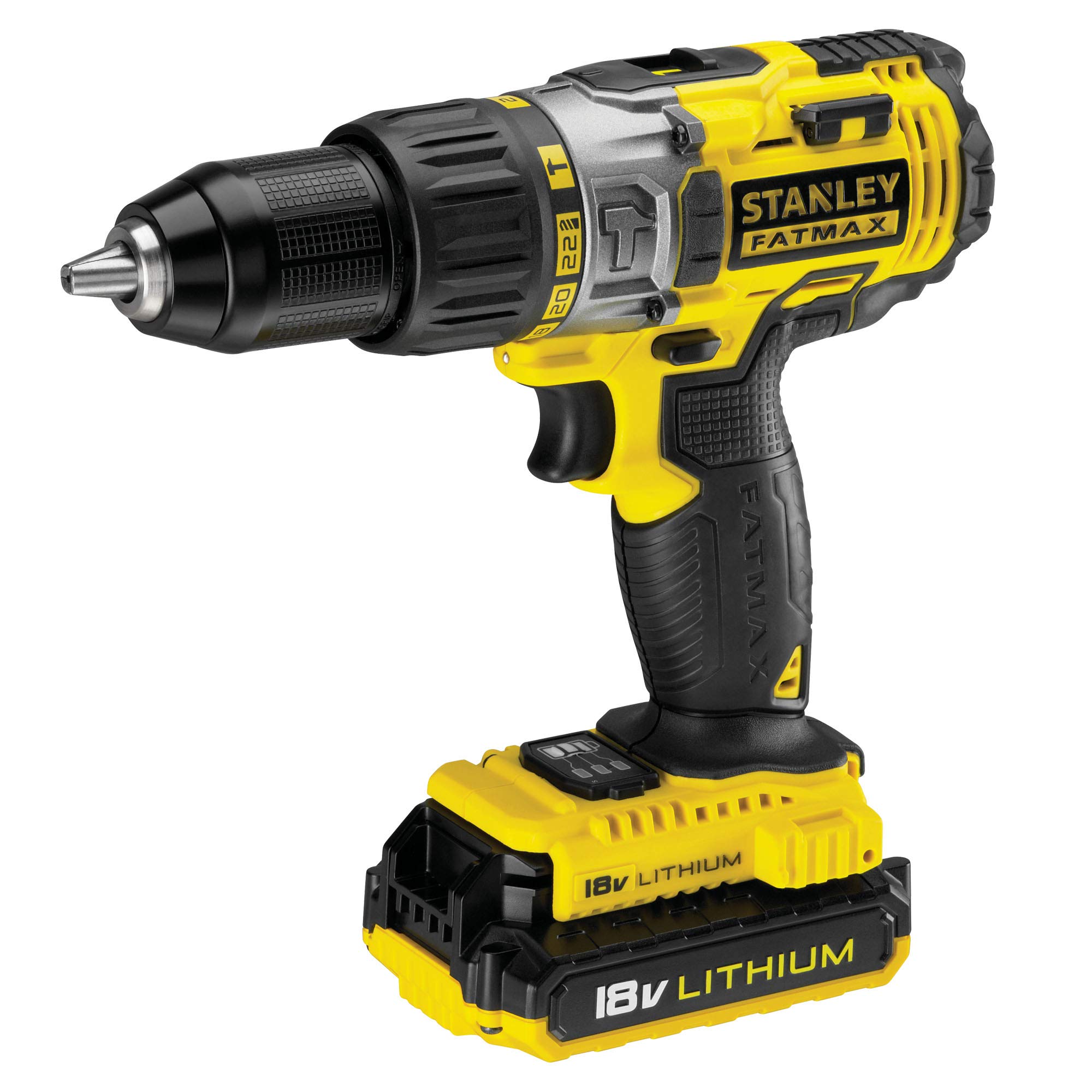 stanley-fatmax-fmck461d2t-taladro-percutor-y-atornillador-de-impacto-18v-2-bater image 3