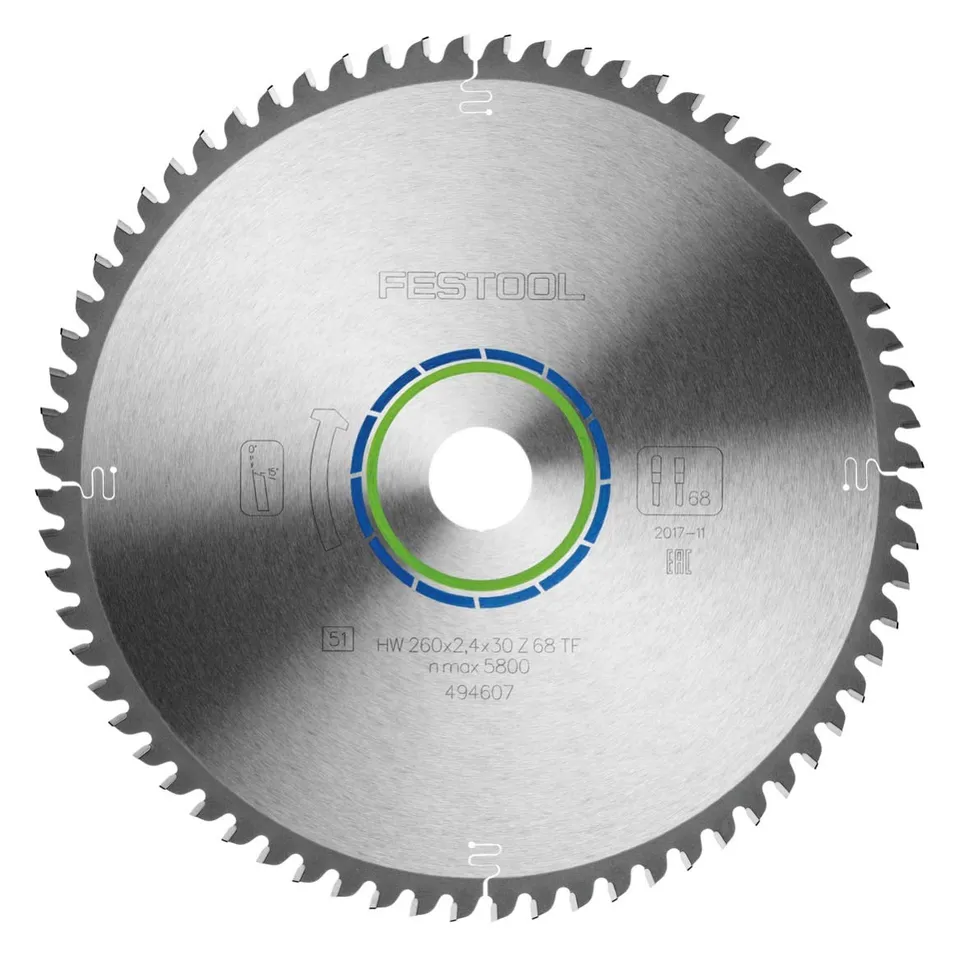 festool-hm-hoja-de-sierra-circular-260-x-2-4-x-30-mm-68-dientes-494607 image 1