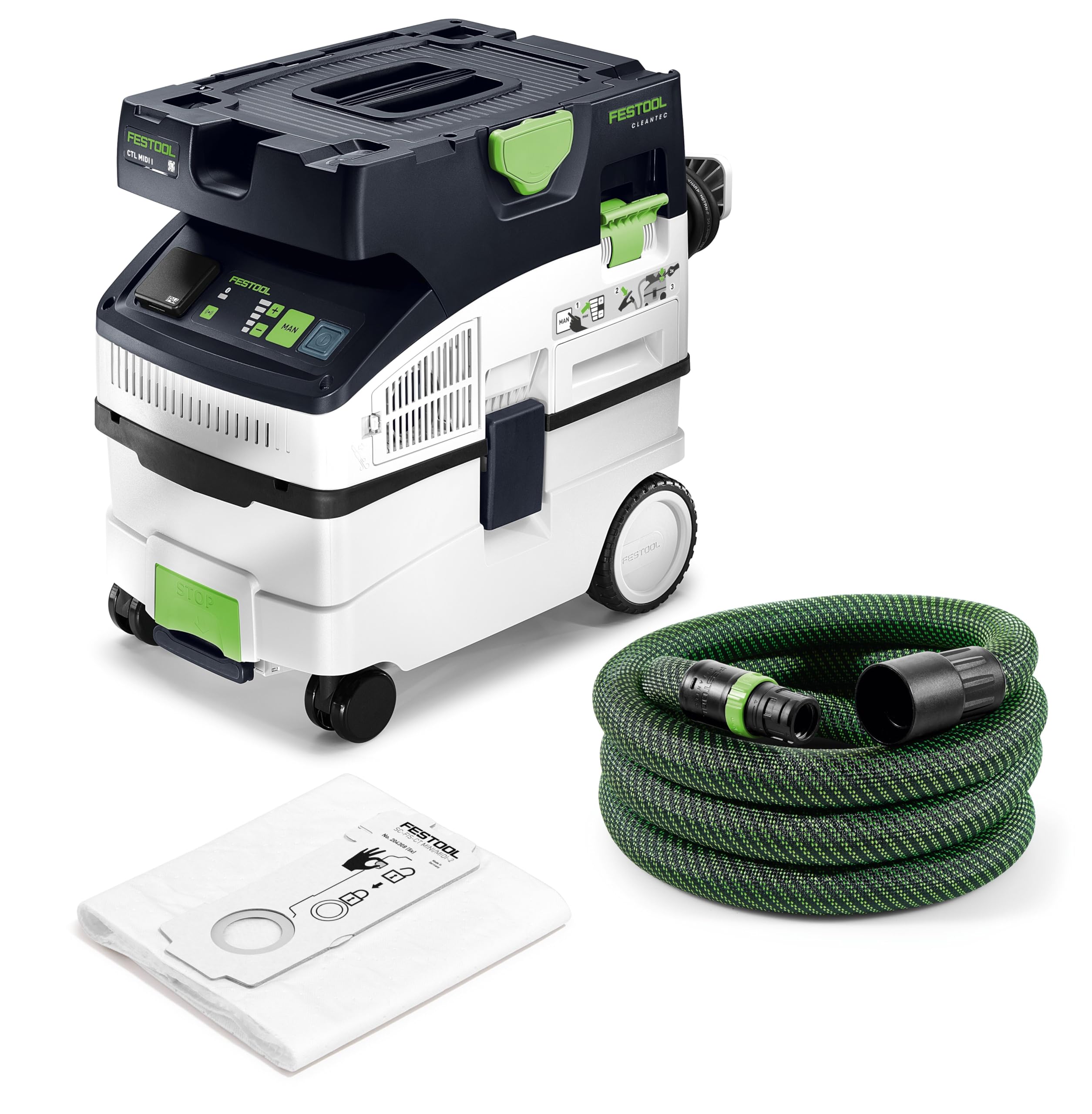 festool-ctm-midi-i-cleantec-aspirador-industrial-clase-m-1200-w-15-l image 3
