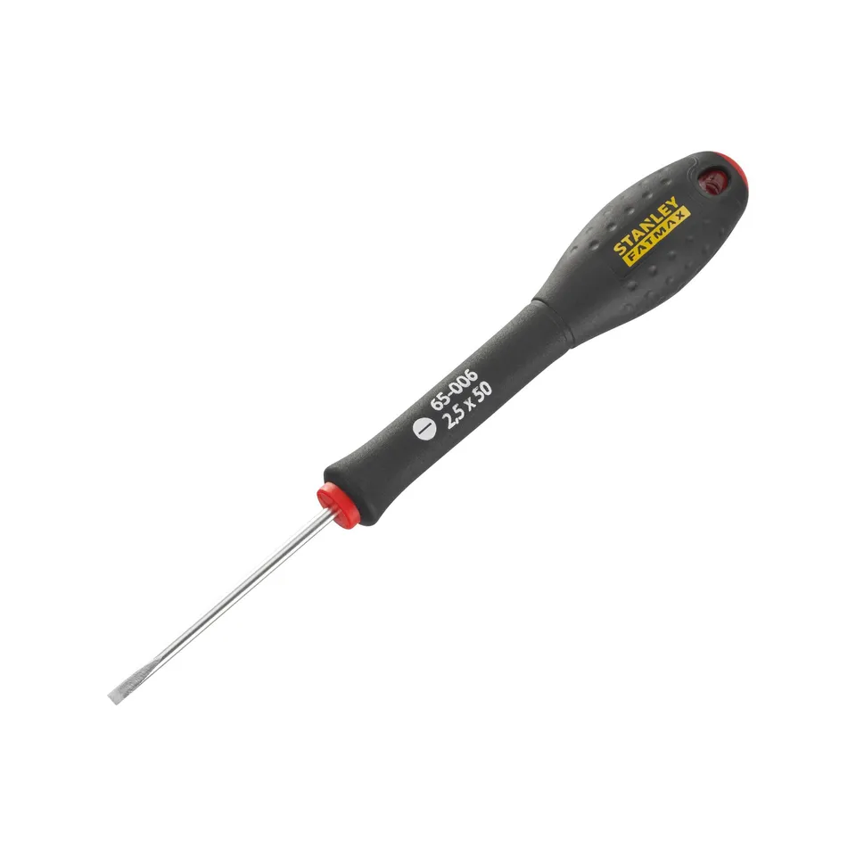 stanley-0-65-006-destornillador-plano-fatmax-electricista-2-5-x-50-mm image 1