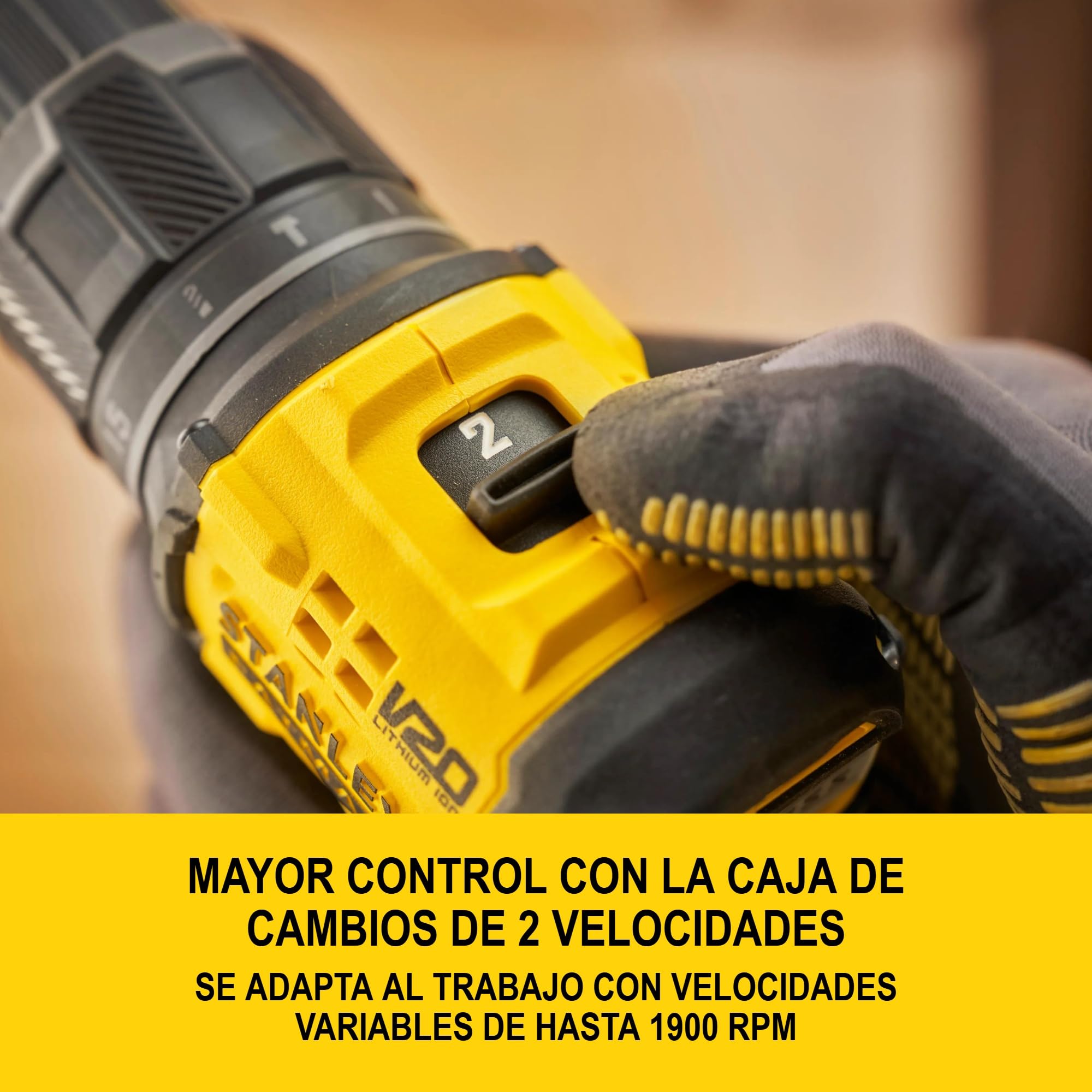 stanley-v20-taladro-percutor-sin-escobillas-sfmcd716d2t-qw-18v-2-bater-as-2-0-ah image 5