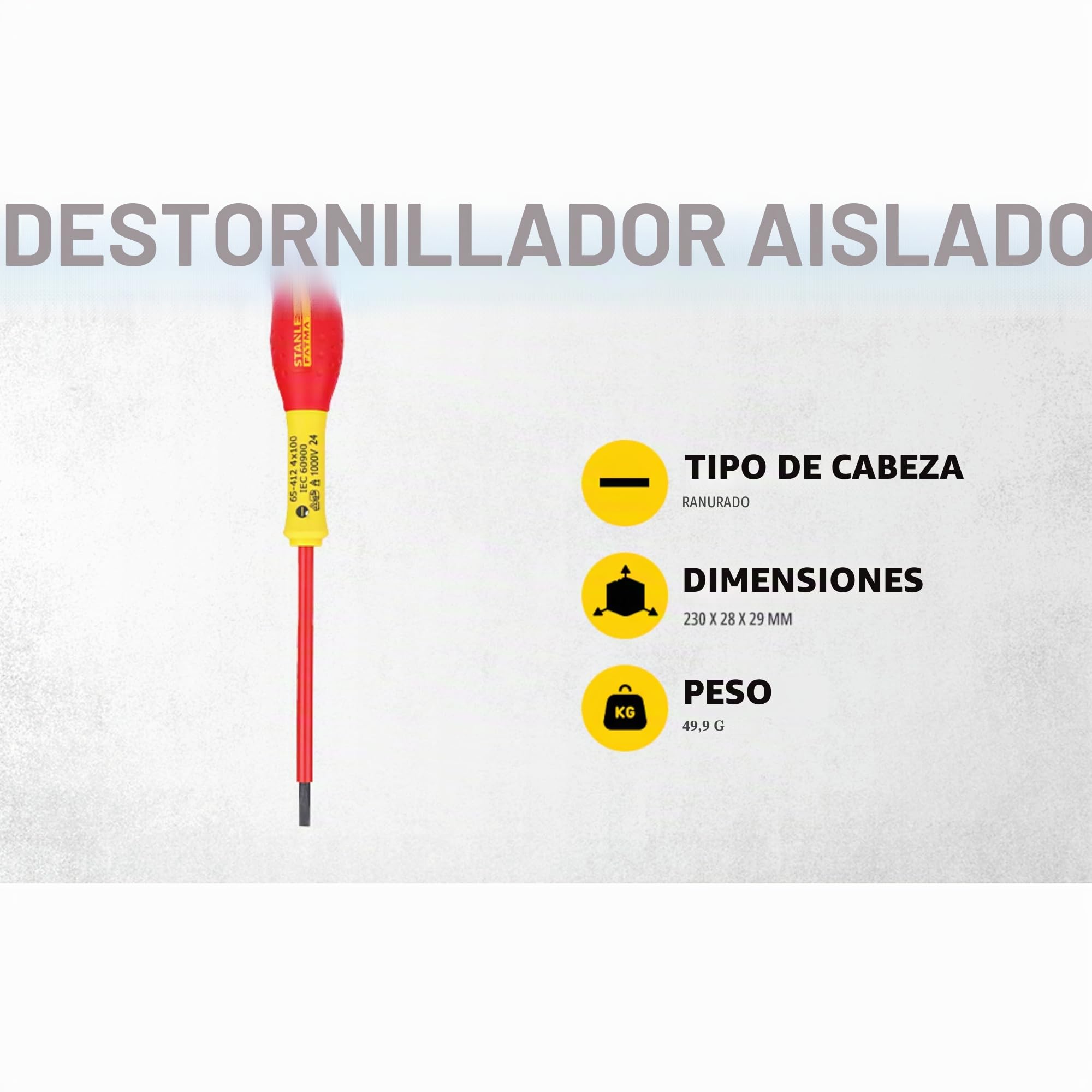 stanley-fatmax-0-65-412-destornillador-aislado-vde-1000v-punta-plana-4-x-100-mm image 3