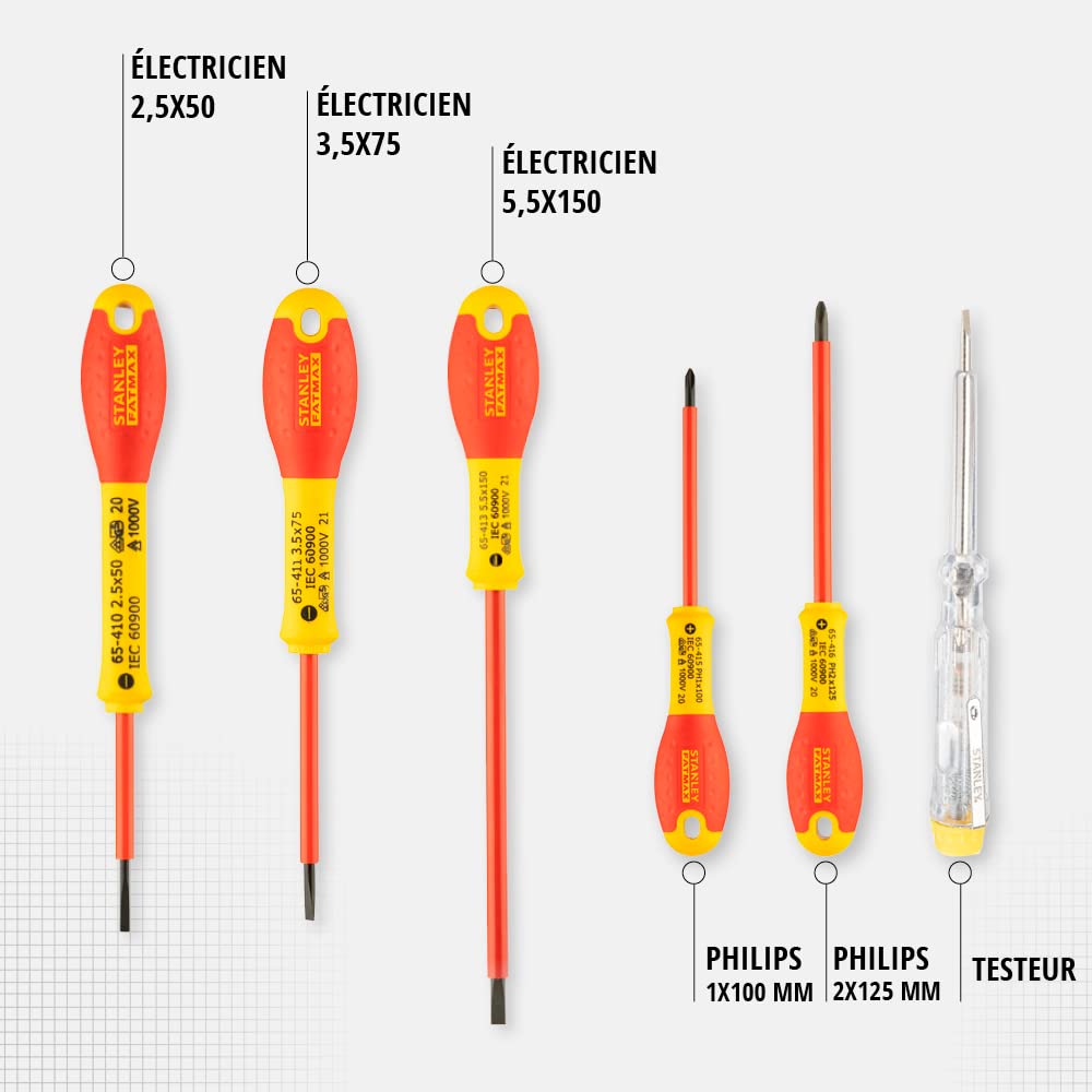 stanley-fatmax-0-65-441-juego-de-6-destornilladores-aislados-1000v image 2
