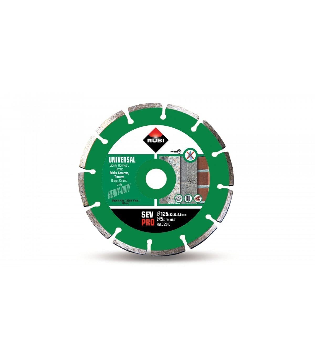 rubi-sev-230-pro-disco-de-diamante-general-segmentado-230-mm image 4