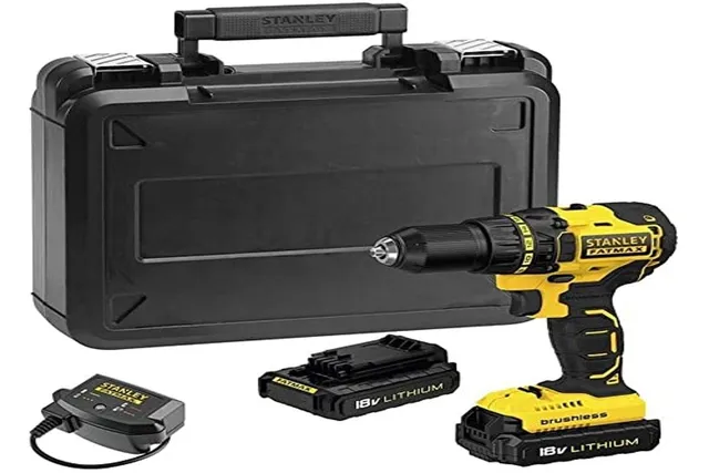stanley-fatmax-fmc608c2k-qw-taladro-atornillador-brushless-18v-55-nm-2-bater-as- image 1