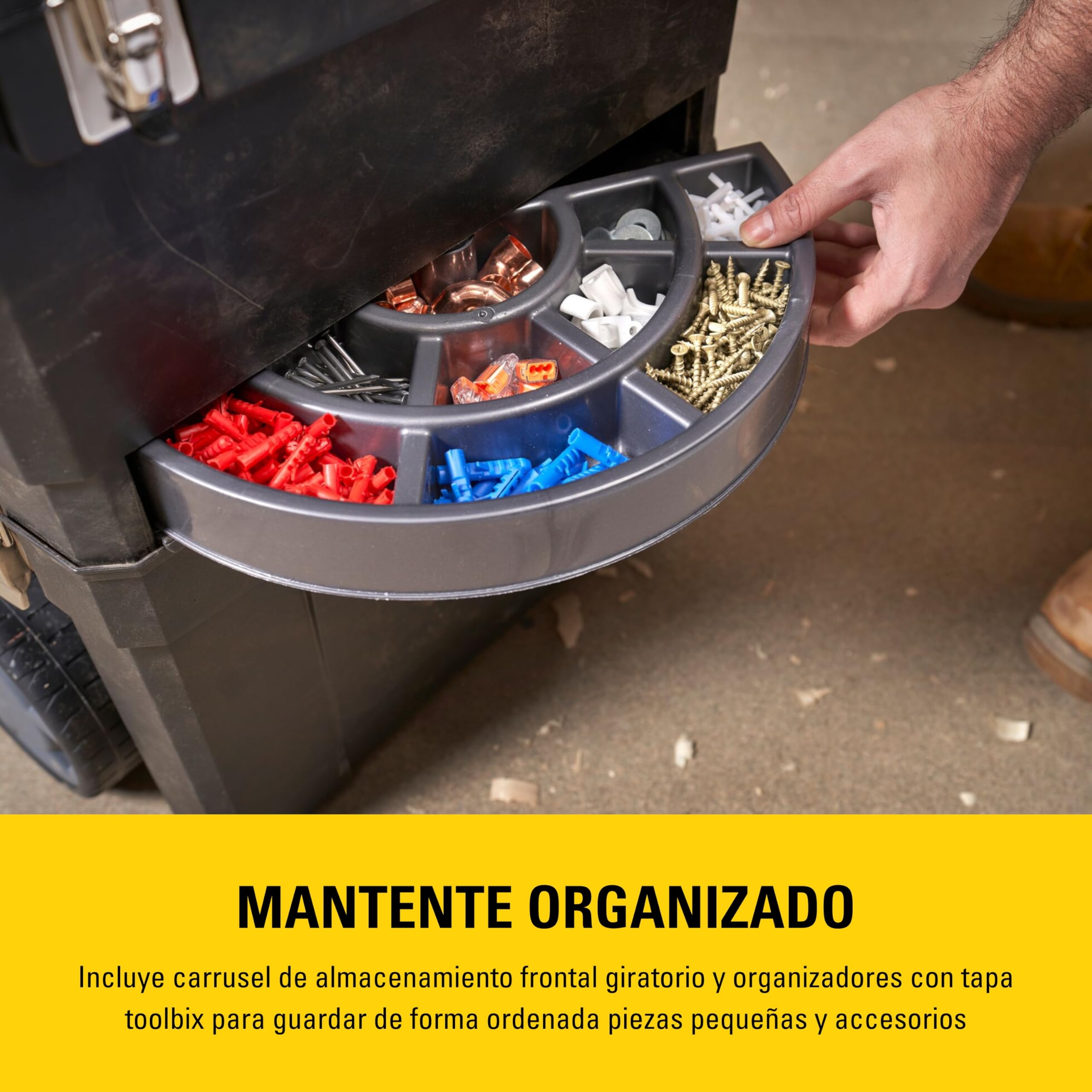 stanley-centro-de-trabajo-m-vil-1-93-968-con-caja-desmontable-y-carrusel-girator image 4