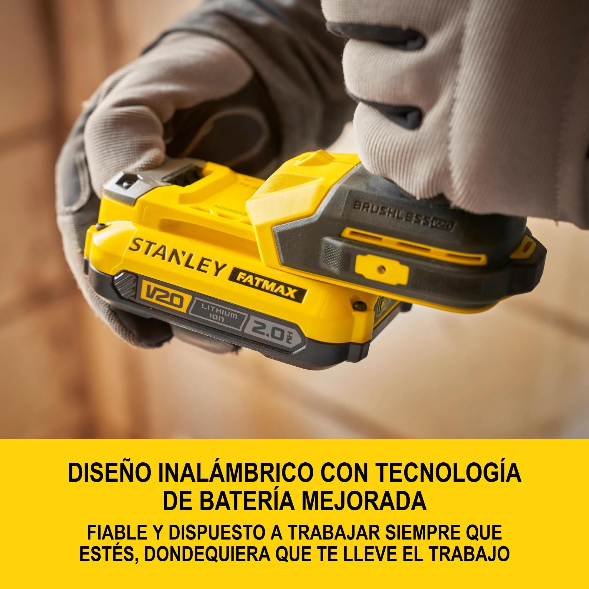 stanley-kit-taladro-percutor-brushless-v20-sfmcd715-para-uso-profesional-18v-22- image 2