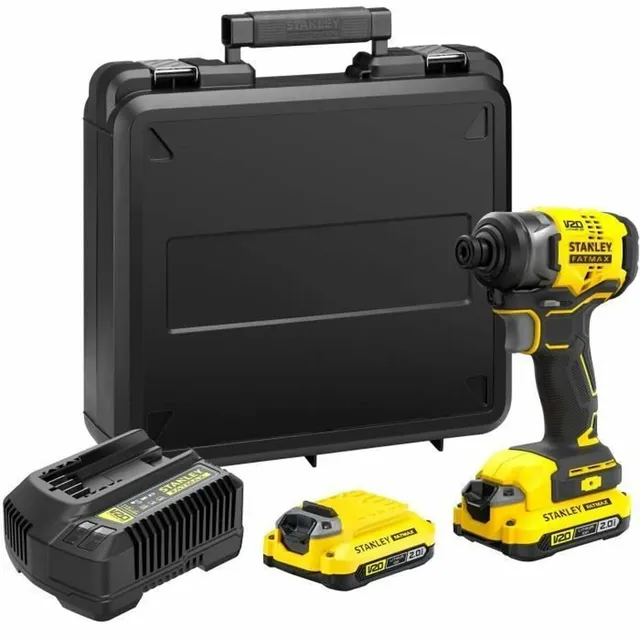 stanley-fatmax-sfmcf810d2k-qw-atornillador-de-impacto-18v-brushless-170-nm image 1