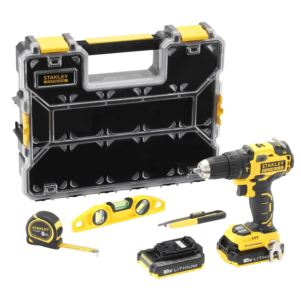 stanley-fatmax-fmck627d2h3-qw-taladro-percutor-brushless-18v-30-600-ipm-con-2-ba image 1