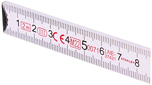 stanley-0-35-458-metro-plegable-de-madera-2-m-x-17-mm-con-remaches-de-acero-ocul image 7