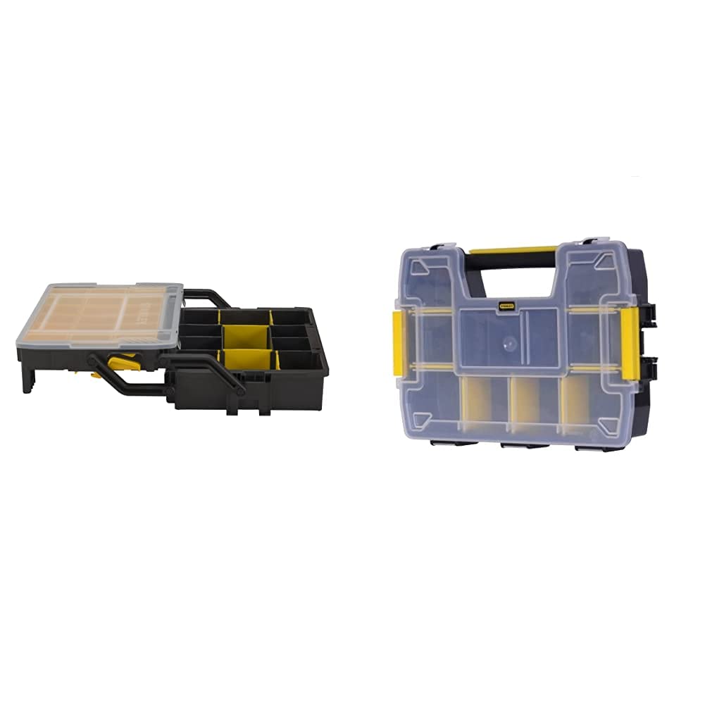 stanley-sortmaster-organizador-multinivel-stst1-75540-2-niveles-compartimentos-a image 6