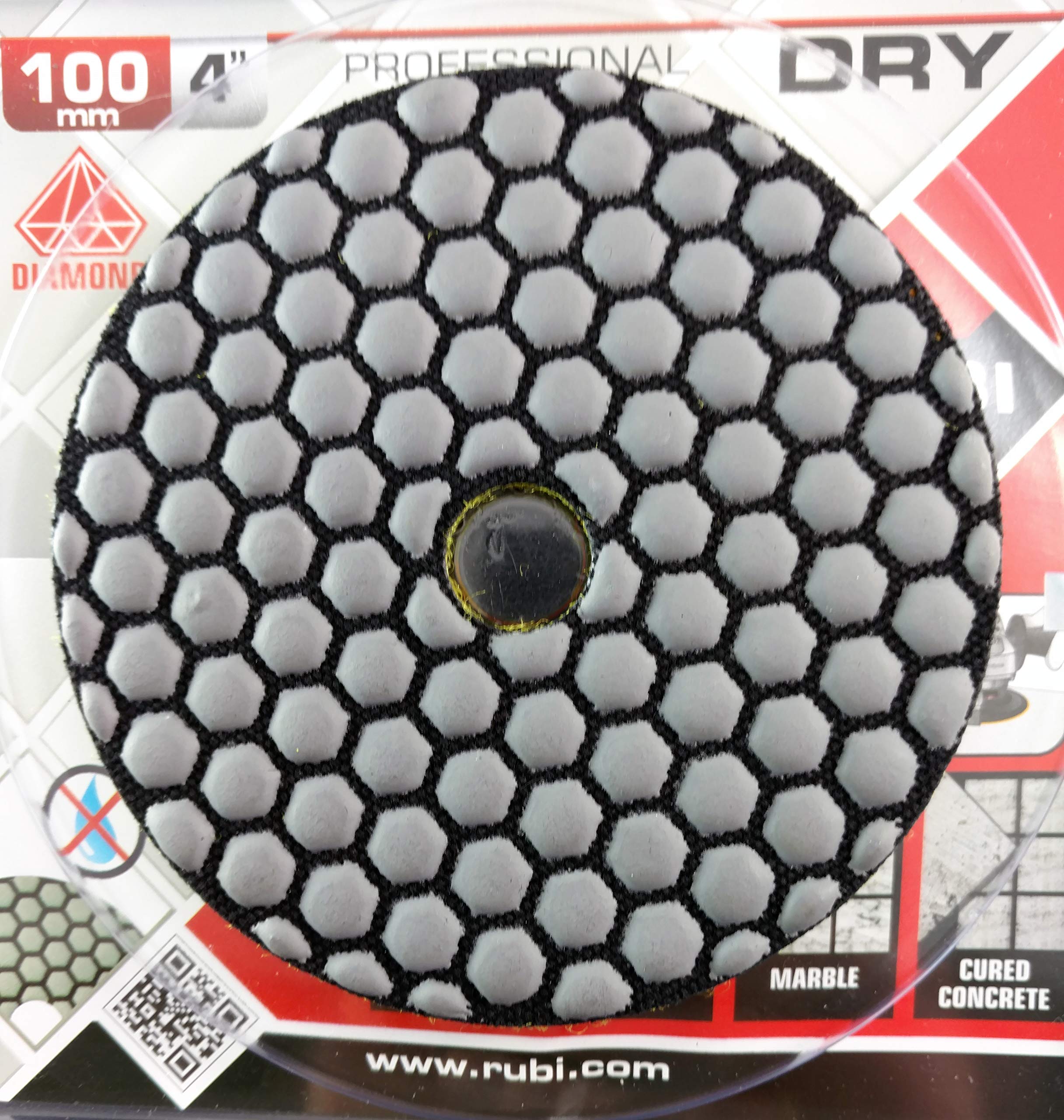 rubi-almohadilla-de-lijado-de-diamante-100-mm-m14-grano-100 image 3