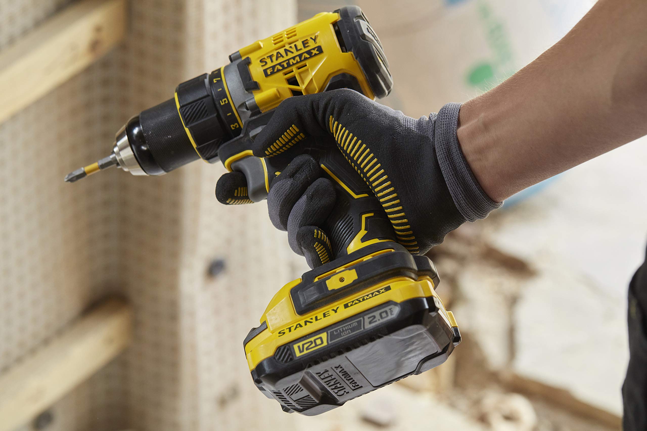 stanley-fatmax-sfmcd720d2k-qw-taladro-atornillador-v20-18v-brushless-80-nm image 5