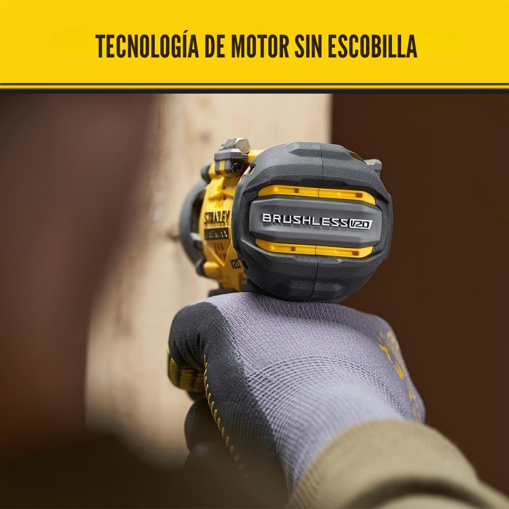 stanley-fatmax-sfmcf830b-xj-atornillador-de-impacto-sin-escobillas-18v-v20-3-vel image 3