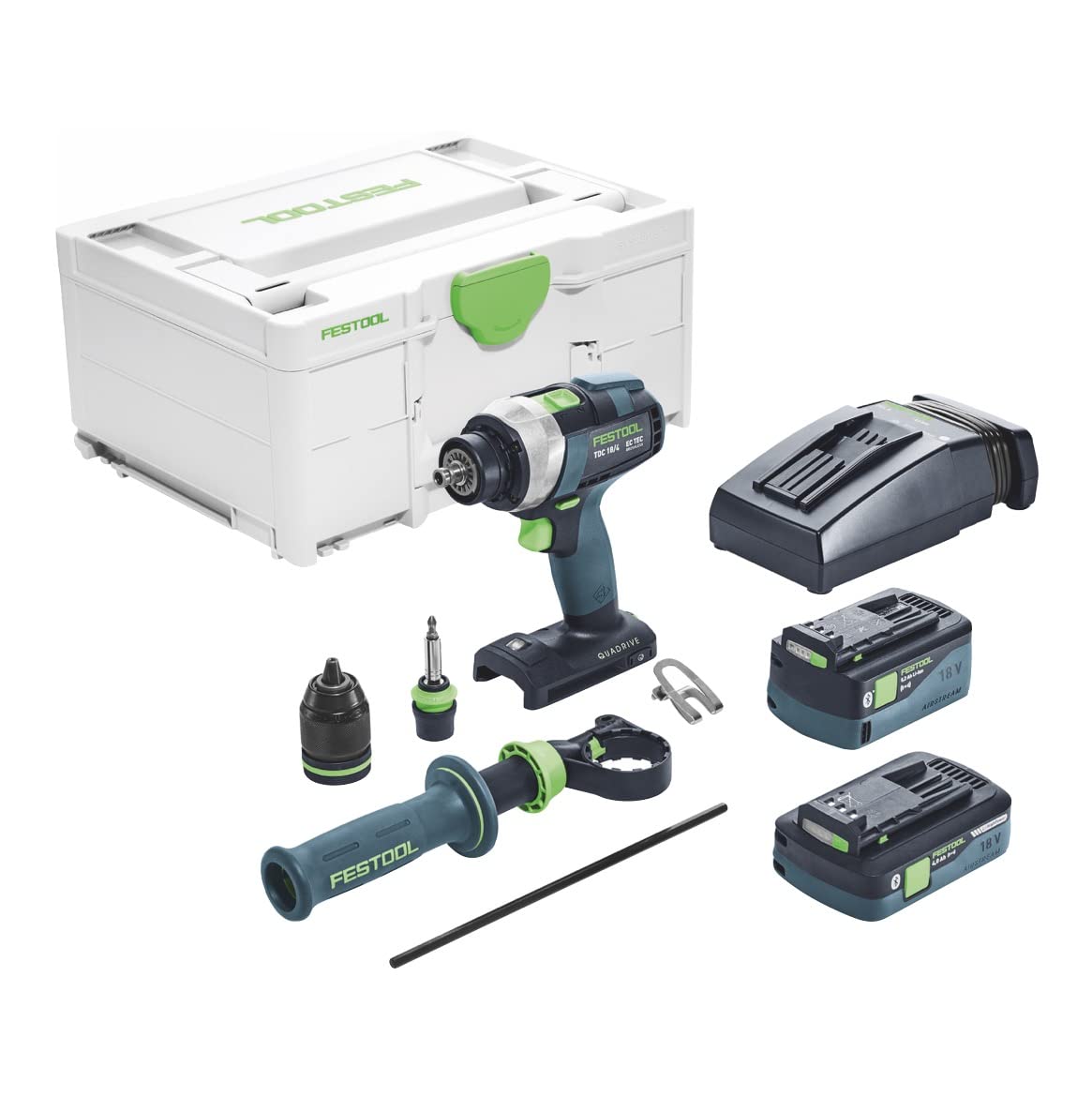 festool-tdc-18-4-i-basic-taladro-atornillador-quadrive-18v-sin-escobillas image 2