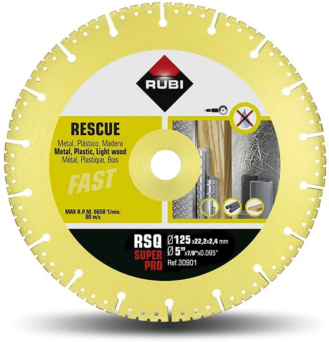 rubi-rescate-rsq-superpro-disco-diamante-125-mm-corte-en-seco-30901 image 1