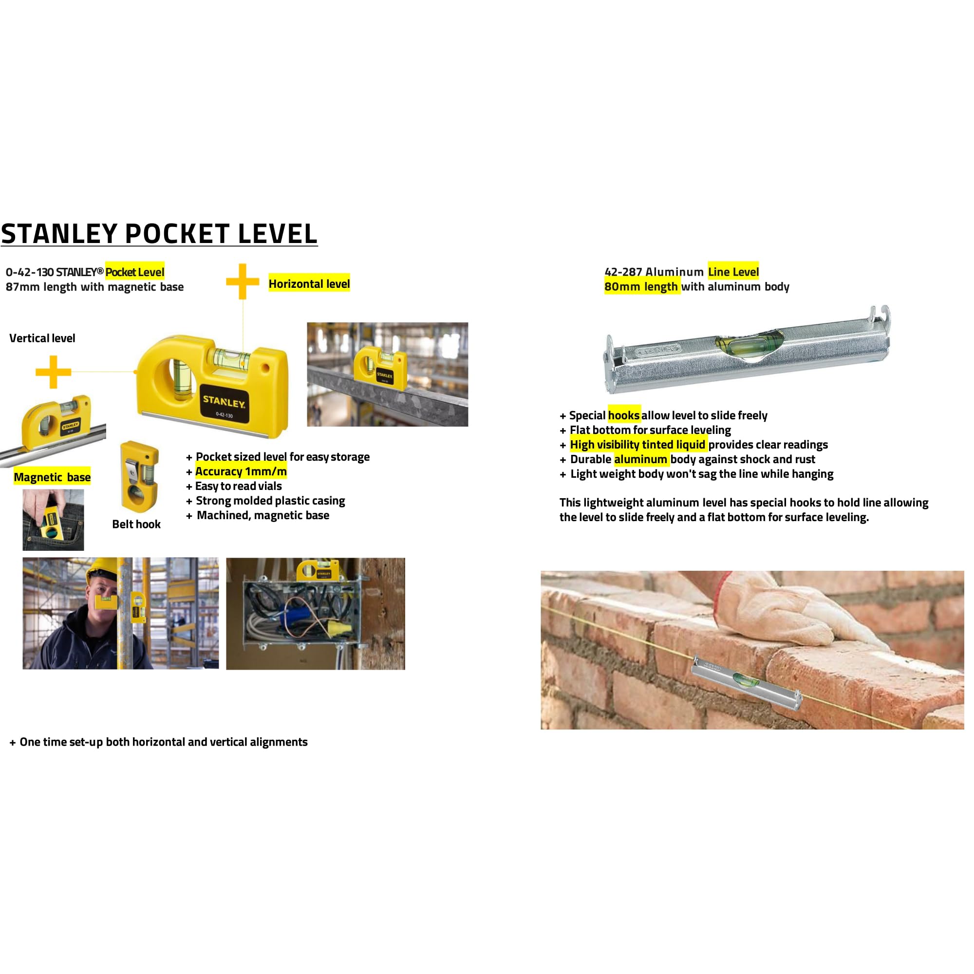 stanley-nivel-de-l-nea-80-mm-cuerpo-met-lico-0-42-287 image 4