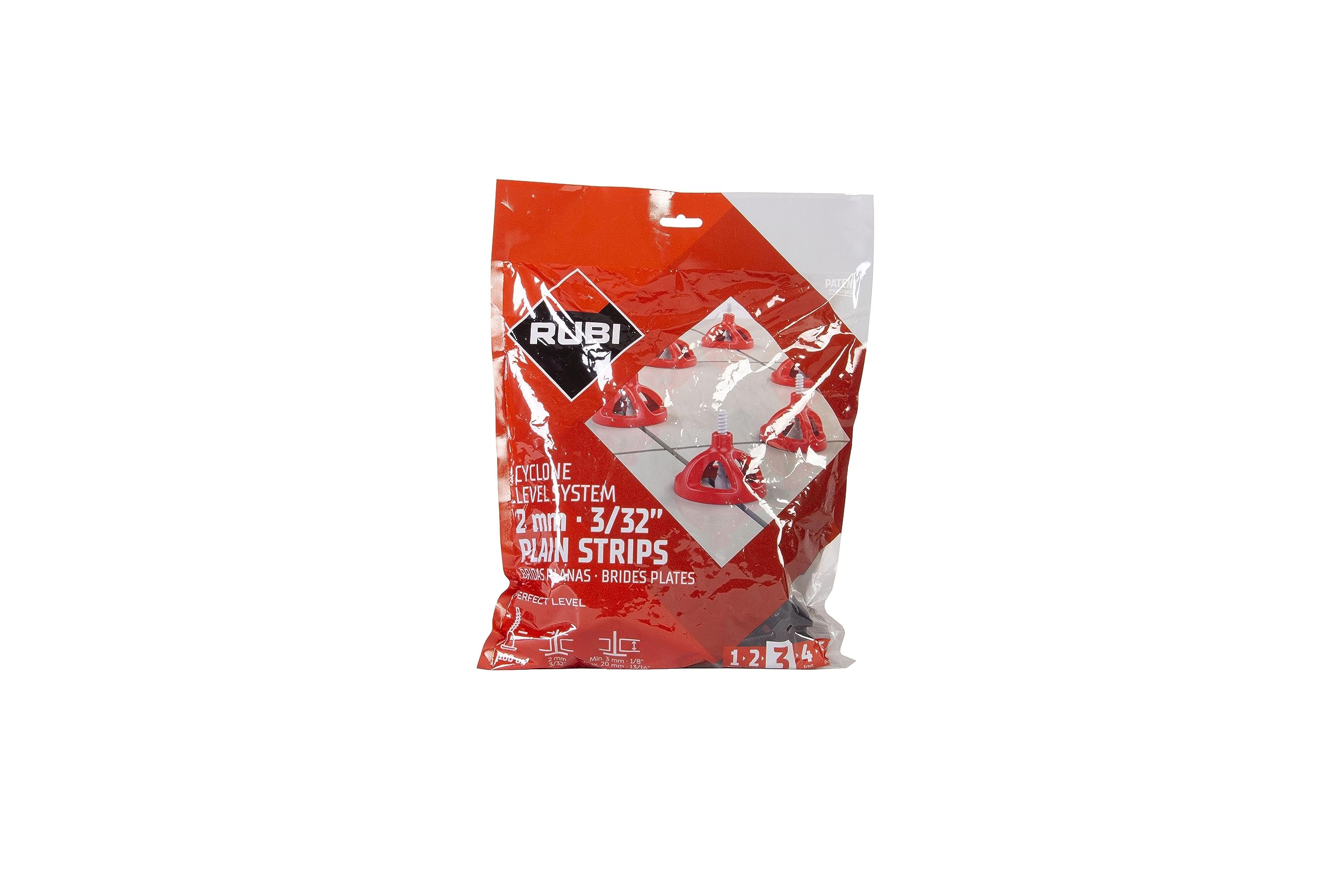 rubi-base-plana-2-mm-cyclone-level-system-300-unidades image 7
