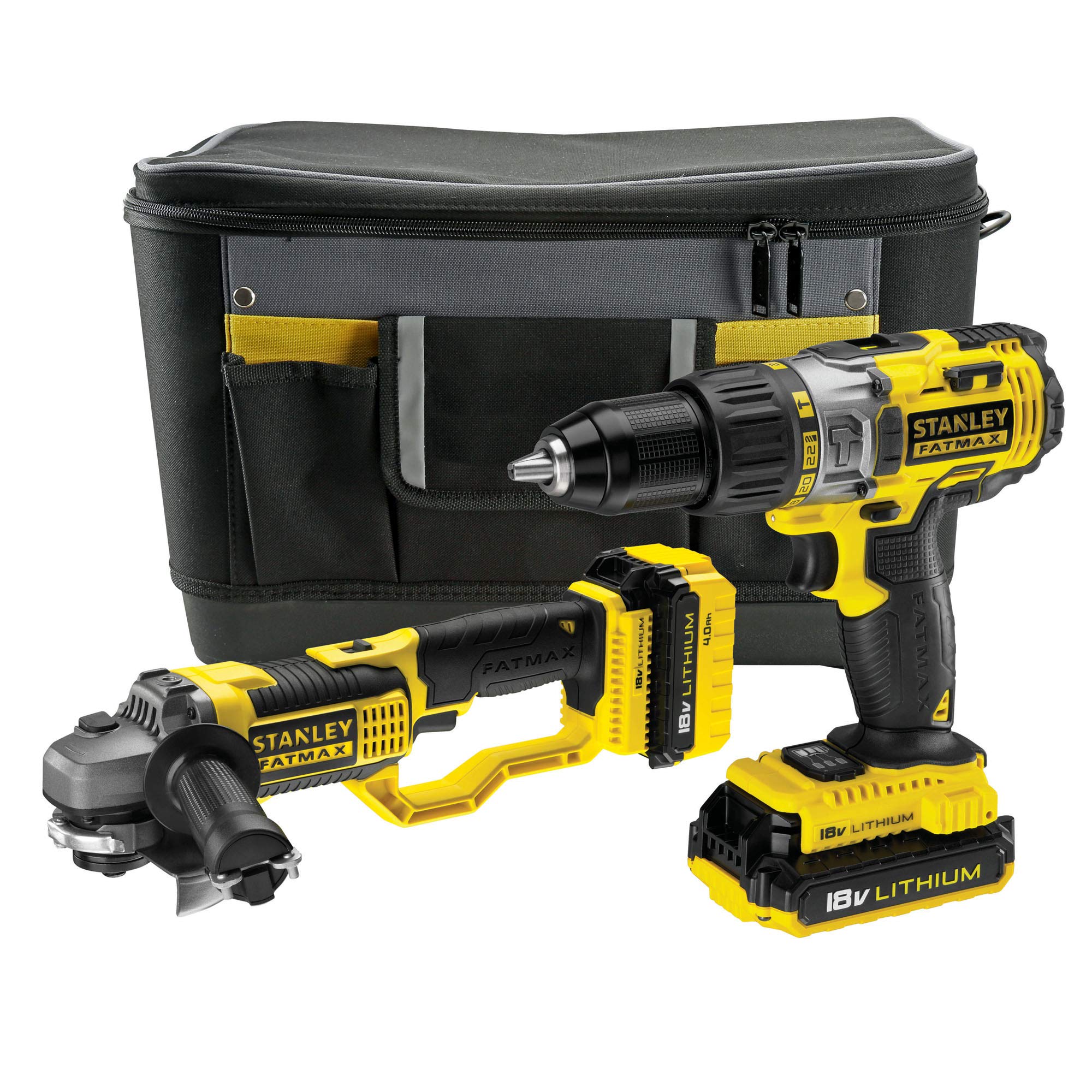 stanley-fatmax-fmck464d2-taladro-percutor-18v-amoladora-125-mm-18v-2-bater-as-2- image 1